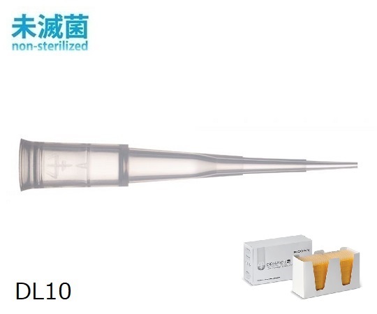 ダイヤモンドチップ リロードパック 未滅菌 DL10(96x10ラック) 1セット(96本×10箱入) F167012 F167012(1セット(96本×10箱入り))