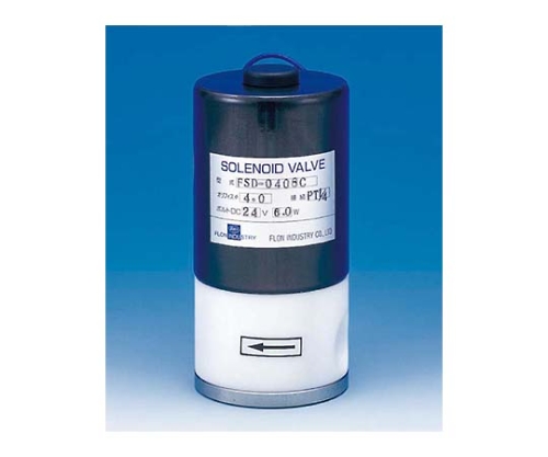 PTFE2方メス電磁弁 FSD-0408C AC100V F-2364-004 F-2364-004(1個)