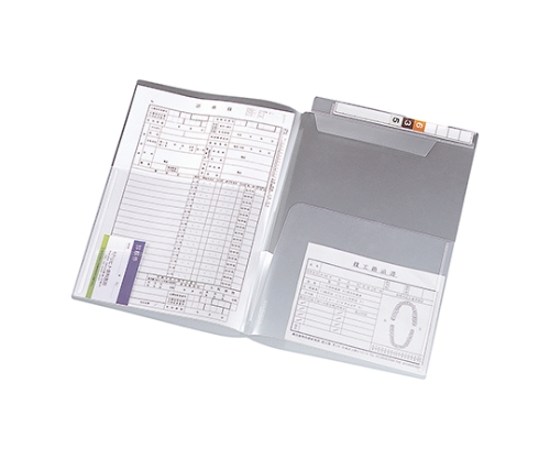 カルテフォルダー(フラップ付)ダブル<横型> HK2004(100枚)