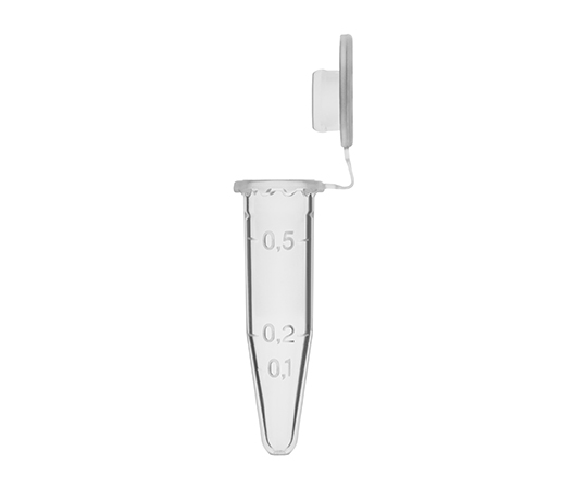 トレフ スタンダードキャップチューブ 0.5mL ナチュラル 1袋(500本入) 96.04625.9.01 96.04625.9.01(1袋(500本入り))