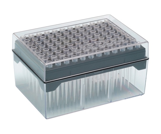 10μL ロングチップ システムラック 1箱(96本×10ラック入) 120-207C 120-207C(1箱(96本×10ラック入り))