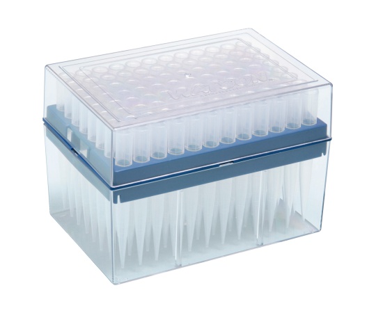 1000μL チップ クリア システムラック 滅菌 1箱(96本×10ラック入) 120-804CS 120-804CS(1箱(96本×10ラック入り))