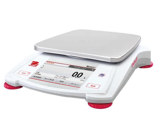 ポータブル天びん スカウトシリーズ(フルカラータッチスクリーン搭載モデル)6200g/0.1g STX6201JP
