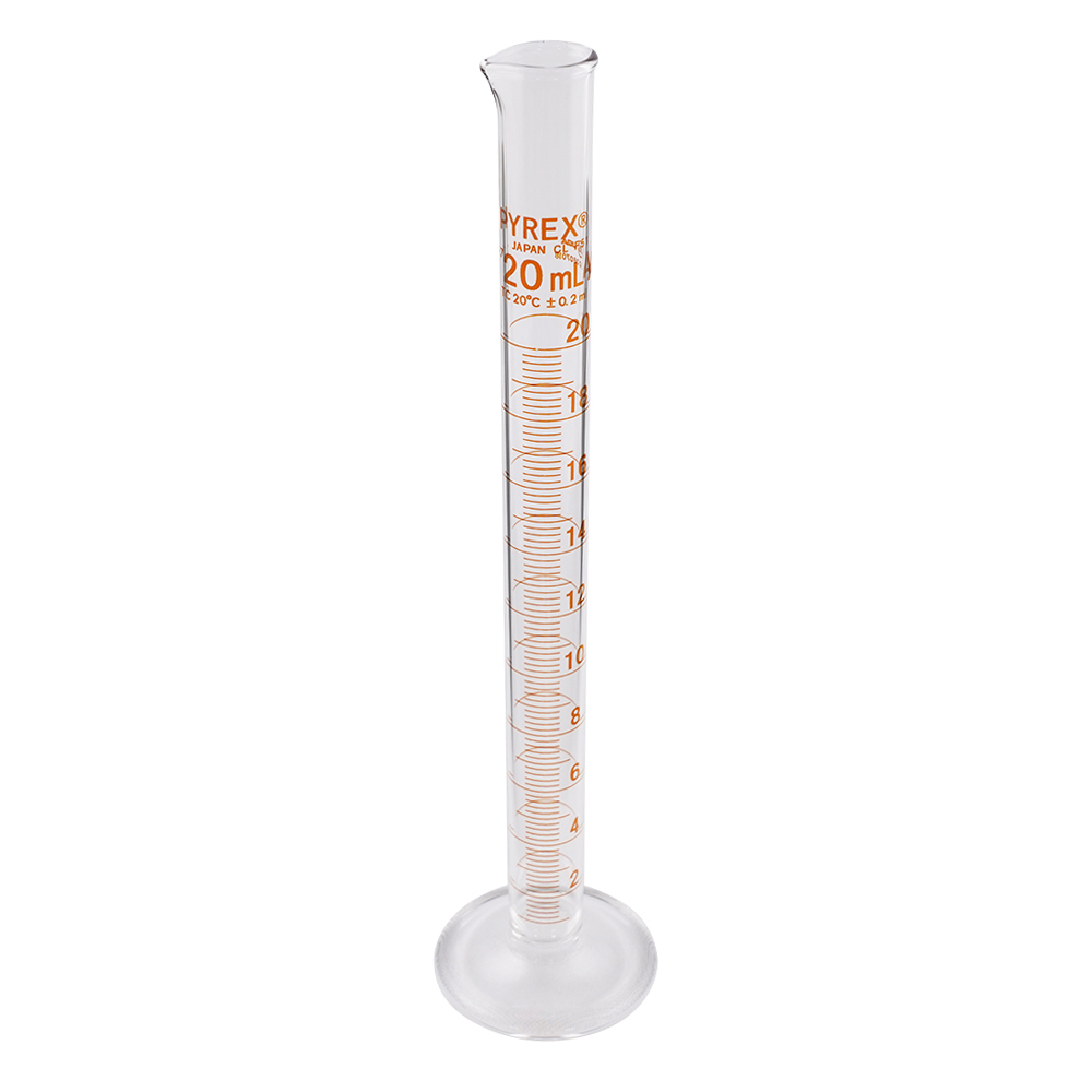 PYREX(R) JIS メスシリンダー 20mL 3022JIS-20