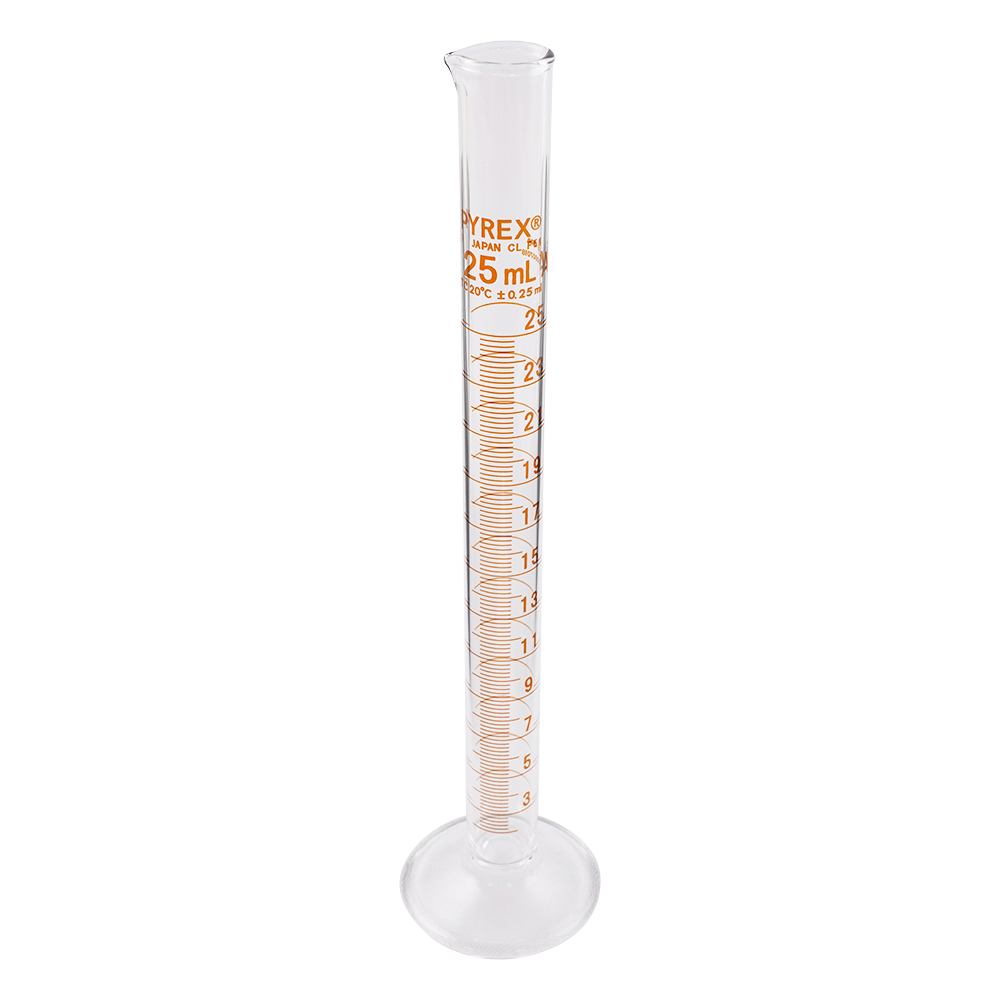 PYREX(R) JIS メスシリンダー 25mL 3022JIS-25