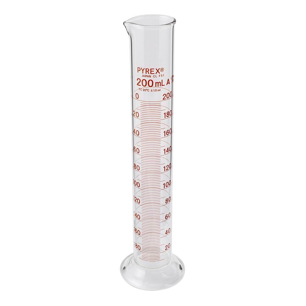 PYREX(R) JIS メスシリンダー 200mL 3022JIS-200