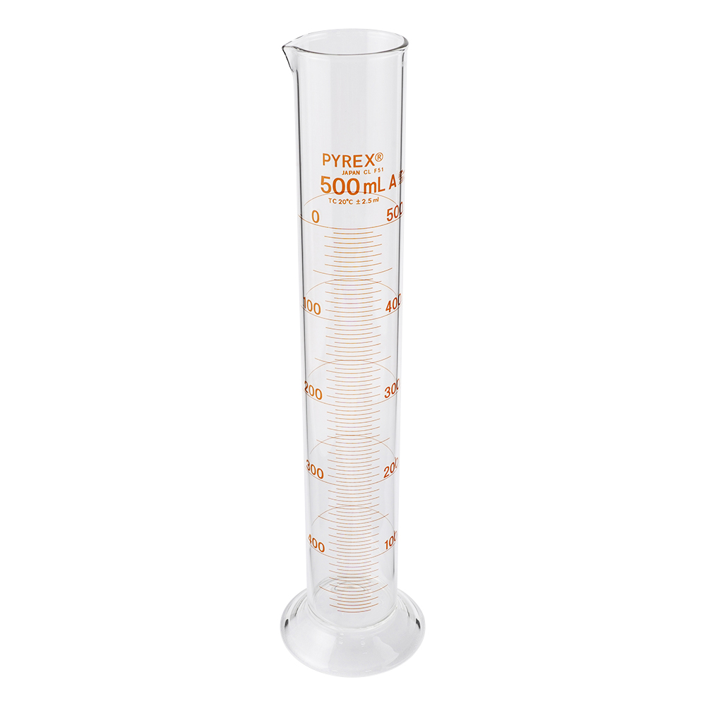 PYREX(R) JIS メスシリンダー 500mL 3022JIS-500
