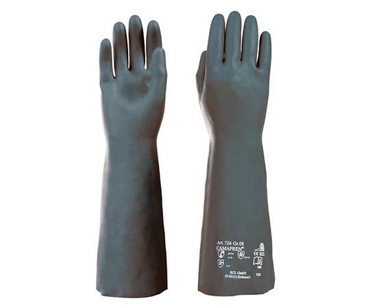 耐酸・耐アルカリ手袋 カマプレン 1双/袋 サイズ10(XL) 072610141E 072610141E(1双)