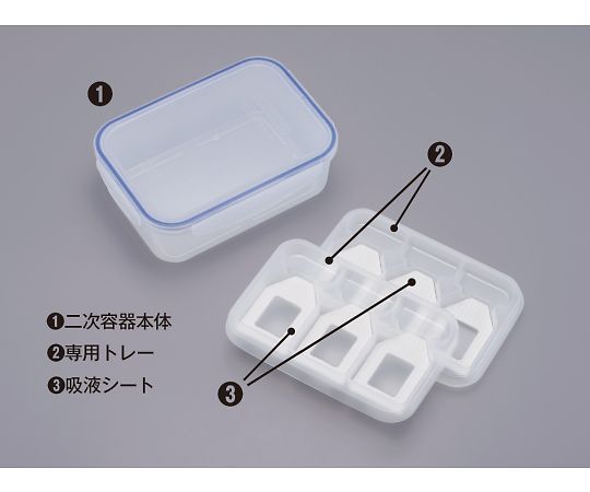 iP-TECライブ輸送二次容器セット 1セット 28451 28451(1セット)