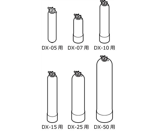 カートリッジ純水器 DX-05型用予備ボンベ