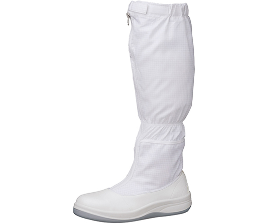 JIS規格 静電安全靴 クリーンルームシューズ SCR1200 フード ホワイト 28.0cm SCR1200-H-28.0 SCR1200-H-28.0(1足)