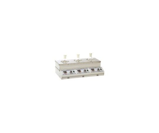 3連式マントルヒータースターラー(デジタル温度調節器付き) 200W MS-EAMDS-3-3 MS-EAMDS-3-3(1台)