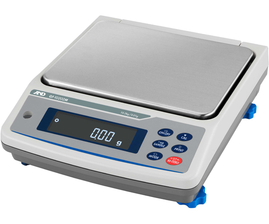 防塵・防水型中量級天びん ひょう量10.2kg×最小表示0.01g GF-10202M GF-10202M(1台)