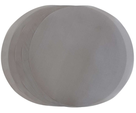 4-5936-02 丸カットステンレスメッシュ φ470mm 30メッシュ 10枚(1セット(10枚入り))