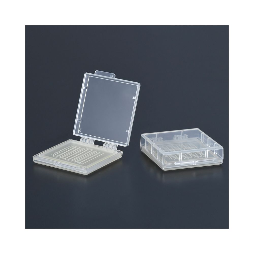 精密部品搬送ケース ゲルベース 2インチ 透明 フラットF7 Hタイプ 10個入 GC00-16014 GC00-16014(1セット(10個入り))