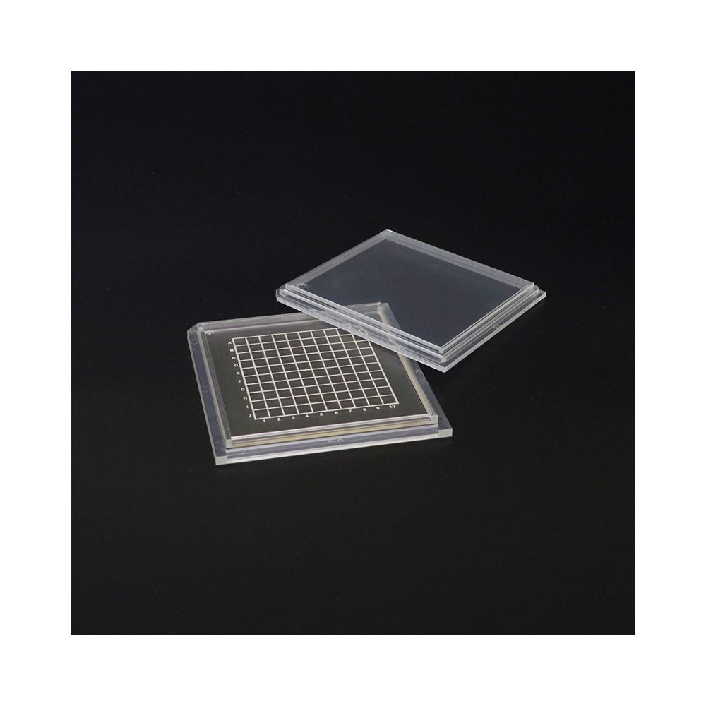 精密部品搬送ケース ゲルベース 4インチ 透明 フラットFS9 10個入 GC00-16041 GC00-16041(1セット(10個入り))