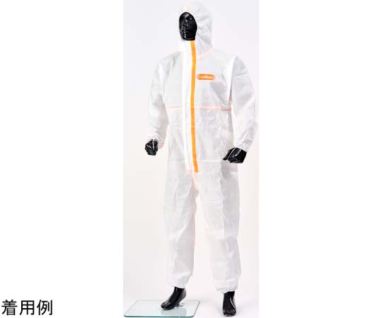 化学防護服 LIVMOA4500AS 耐水圧・帯電 XL H-11-001-XL 1枚 H-11-001-XL(1枚)