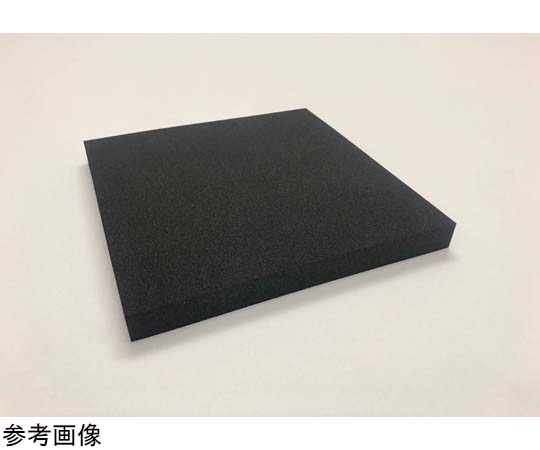 導電性ゴムスポンジ E-4385(粘着有り) □1000×t5mm(1個)