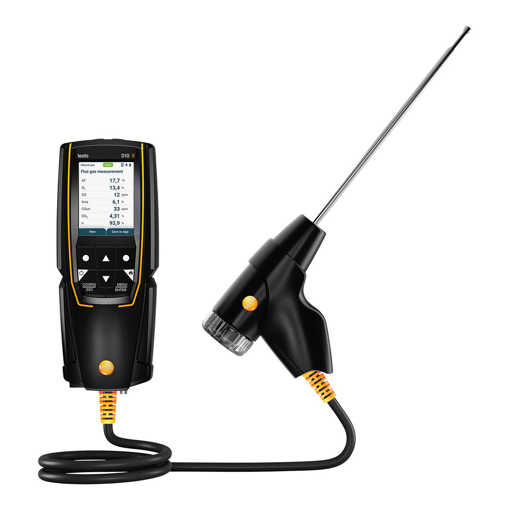 燃焼排ガス分析計 testo 310 II 0563 3104 0563 3104(1台)