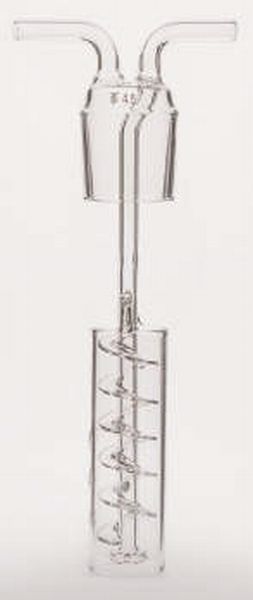 透明摺合せガス洗浄瓶250ml用(市之瀬式) 81-0606