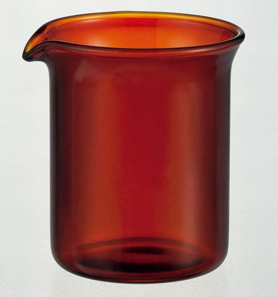 ビーカー茶色(200ml/目盛無) 82-0433