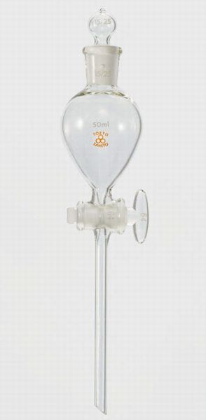 分液ロート球形(100ml) 82-1252