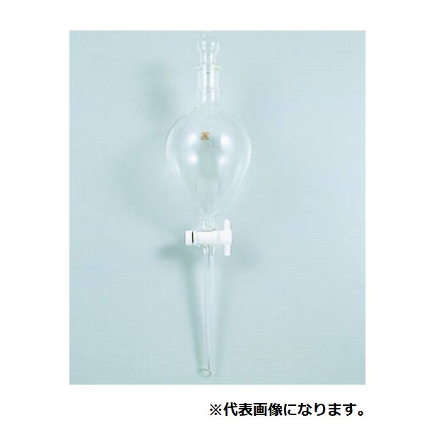 SPC分液ロート(球型/PTFEコック付) 82-1973