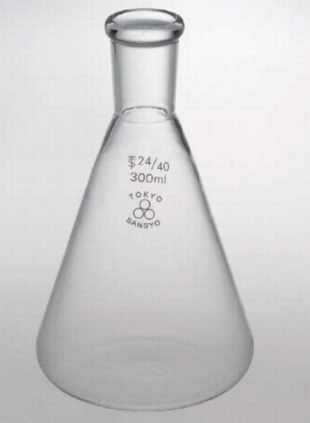 透明摺合せ三角フラスコ 82-3949