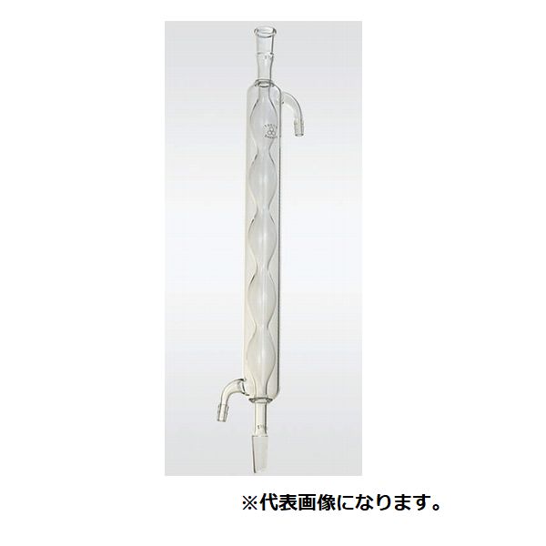 透明摺合せ冷却管(玉入) 82-4052