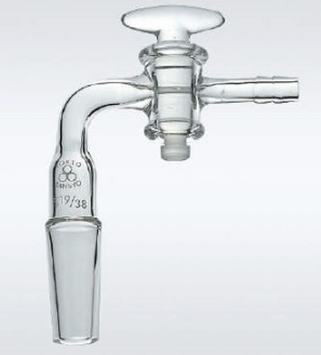 透明摺合せ排気管曲管(コック付) 82-4198