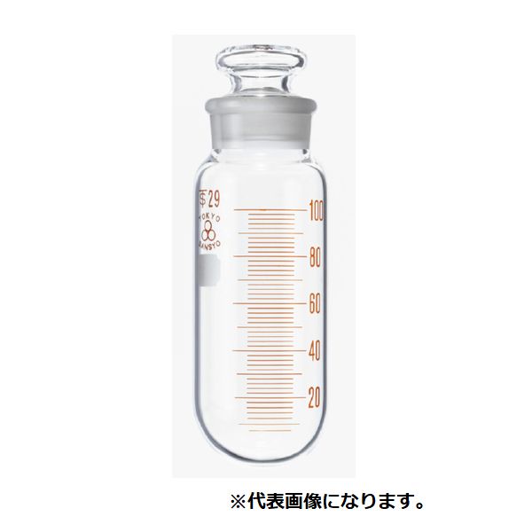 共通摺合せ遠沈管(目盛付/丸底) 84-0183 三商(SANSYO)