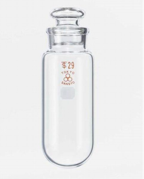 透明摺合せ遠沈管(目盛無/丸底) 84-0200