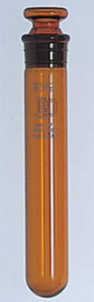 共通摺合せ遠沈管(丸底/茶) 84-1297