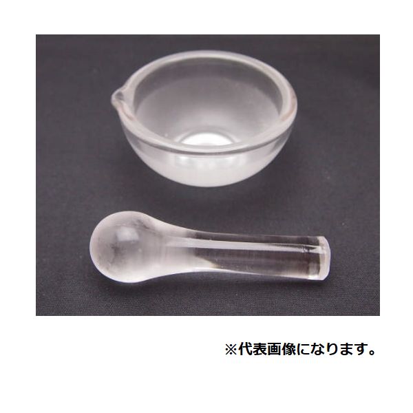 並ガラス製乳鉢120mm 85-6123