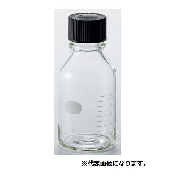 SG(ガラス)ボトル白(SBキャップ付) 85-6136
