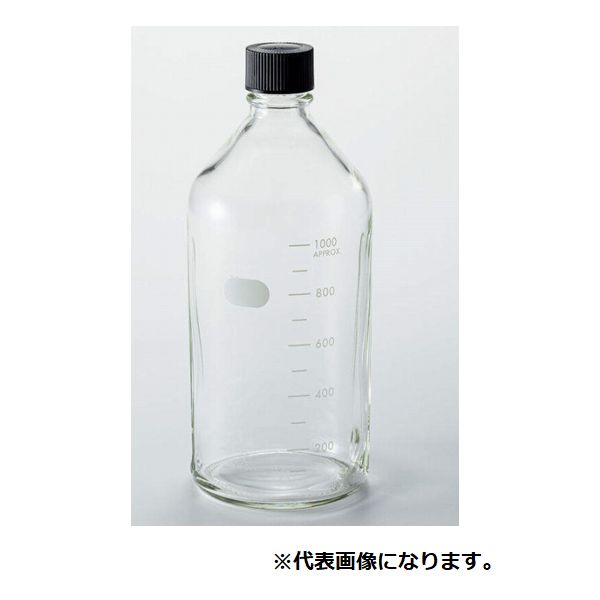 SG(ガラス)ボトル白(SBキャップ付) 85-6139