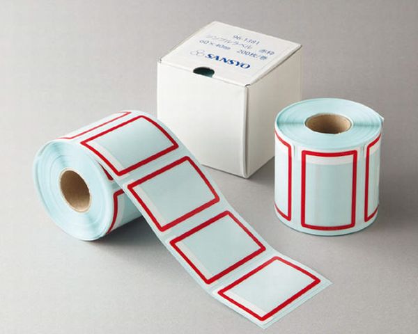 シンプルラベル赤枠 96-1381