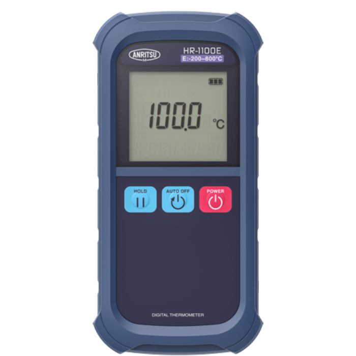 HR-1100E ハンディタイプ温度計測器 安立計器 印刷