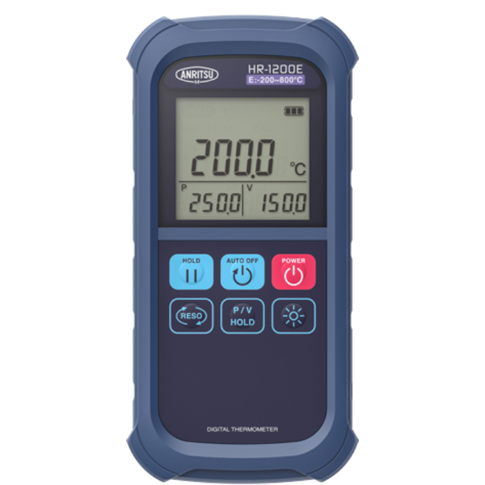 HR-1200E ハンディタイプ温度計測器 安立計器 印刷