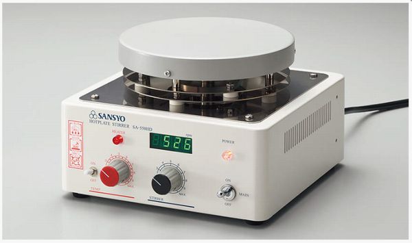 45-1615 強力型ホットプレートスターラー SA-550HD 三商(SANSYO)