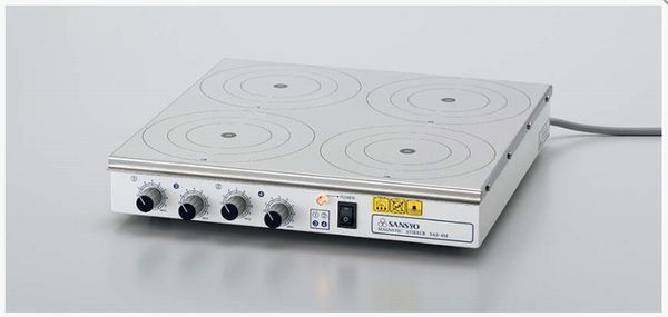 マグネチックスターラー4連式 SAS-4M