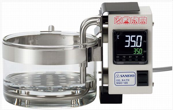 ガラス槽付オイルバス SGO-120