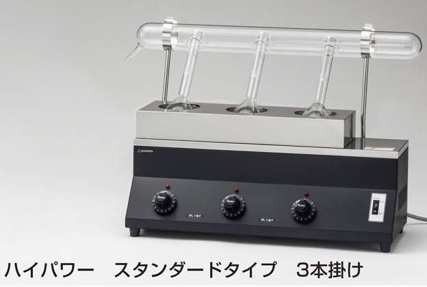 81-0576 ケルダール窒素分解装置(3本掛ケ本体ノミ) SKN-3R 三商(SANSYO)