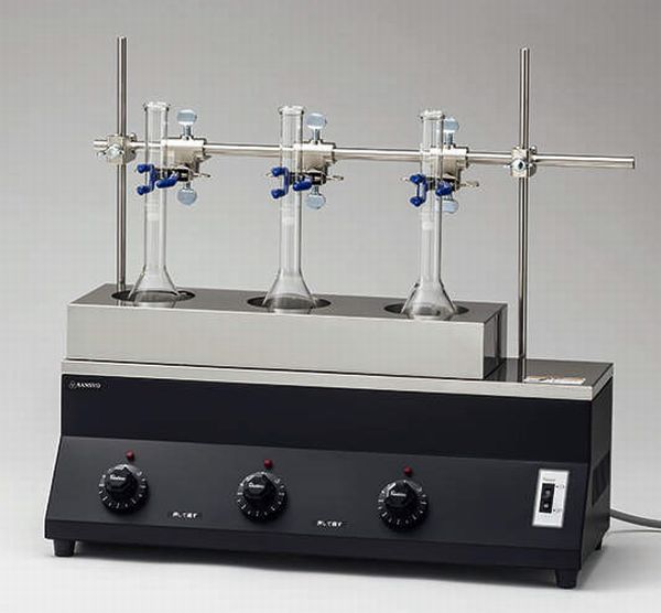 ケルダール窒素分解装置(3本掛ケ/本体) SKN-3RD