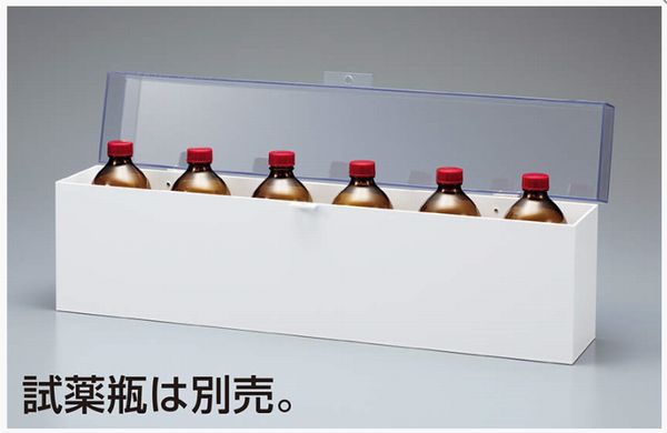 卓上型ボトルホルダー付収納庫 SSS-6