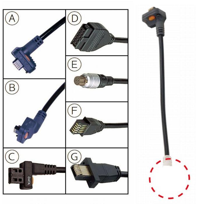 U-WAVEフットスイッチ用接続ケーブル 02AZE140B ミツトヨ(MITUTOYO)