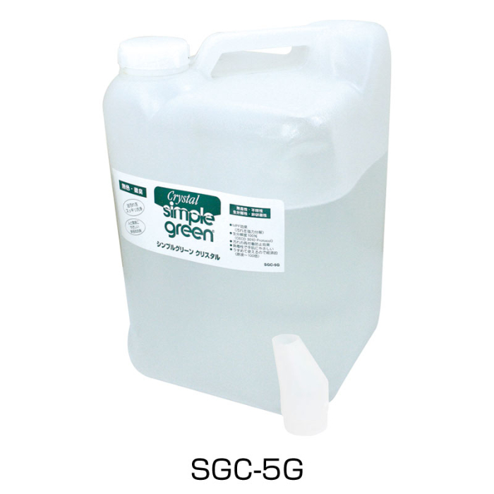 136611 シンプルグリーンクリスタル5G(18.92L)詰替式ボトル SGC-5G ムラテックKDS