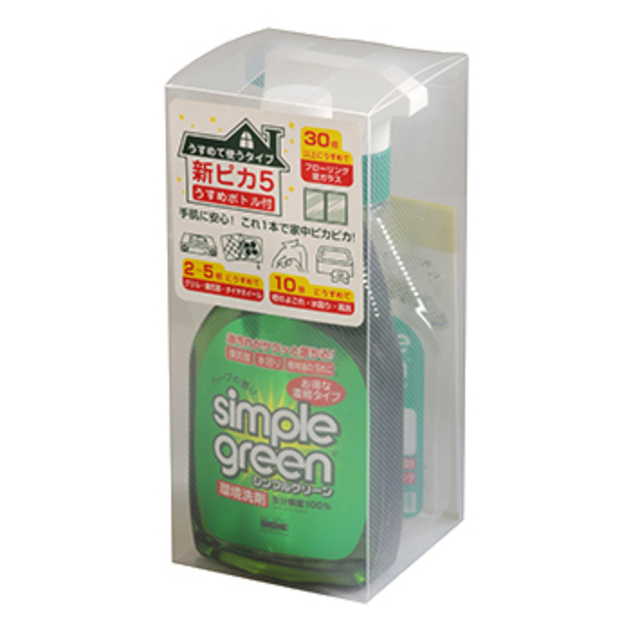 シンプルグリーン新ピカ5 500ml SGN-500R SET5(12台)