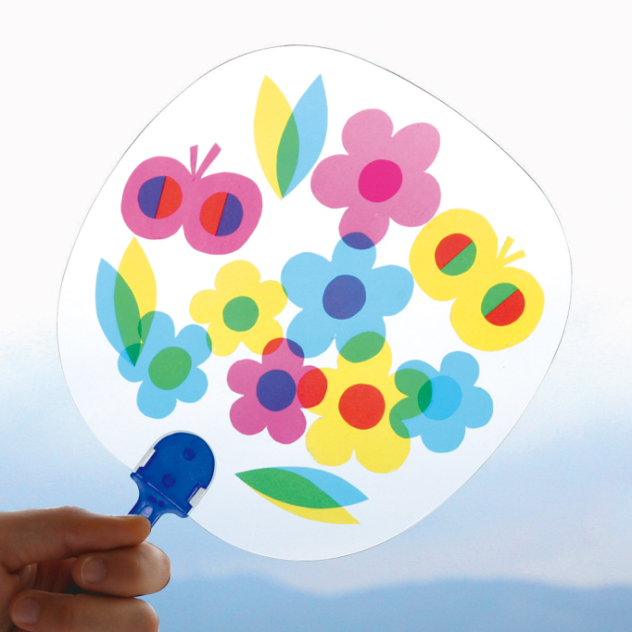 ステンドうちわ(光を通して) 147