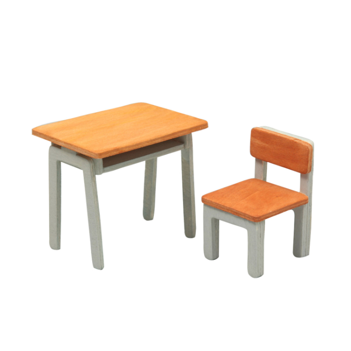 机と椅子ジオラマベース小 1070